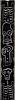 Planet Waves&nbsp;Joe Satriani Guitar Strap - Black/Grey Skull N Bones