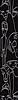 Planet Waves&nbsp;Joe Satriani Guitar Strap - Black/Silver Sketches