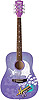 Washburn&nbsp;Acoustic Hannah Montana Guitar - Purple