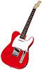 Fender&nbsp;GMP Replica Mini Telecaster® - Red - Replica Model