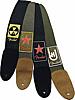 Fender&nbsp;Patchworks Cotton Strap - Rock On Olive