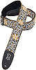 Levys&nbsp;Hootenanny Poly Strap - Gold M8HT-13