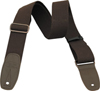 Reunion Blues&nbsp;Merino Wool Guitar Strap - Brown with Brown Leather Tabs