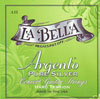 LaBella&nbsp;Argento Nylon Trebles/Pure Silver Wound Basses Hard Tension