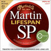 Martin&nbsp;SP 6100 80/20 Bronze Lifespan Coated Acoustic Strings Light