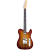 Fender&nbsp;Select Carved Koa Top Telecaster® Sienna Edge Burst
