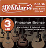 Daddario&nbsp;EJ15 - (3 Sets)
