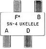 Kratt&nbsp;SN4 Ukulele Pitchpipe