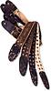 Levys&nbsp;Tear Wear Guitar Strap with Eyelets Brown