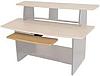 Omnirax&nbsp;Presto Computer Keyboard Shelf - Maple