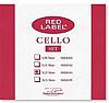 Super Sensitive&nbsp;Red Label 1/2 Cello Strings