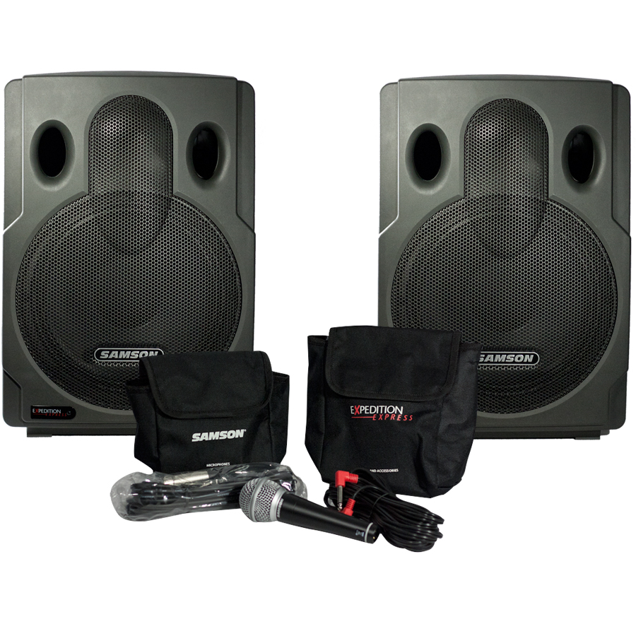 Samson Expedition Express EX250 Complete Portable PA System, New! eBay