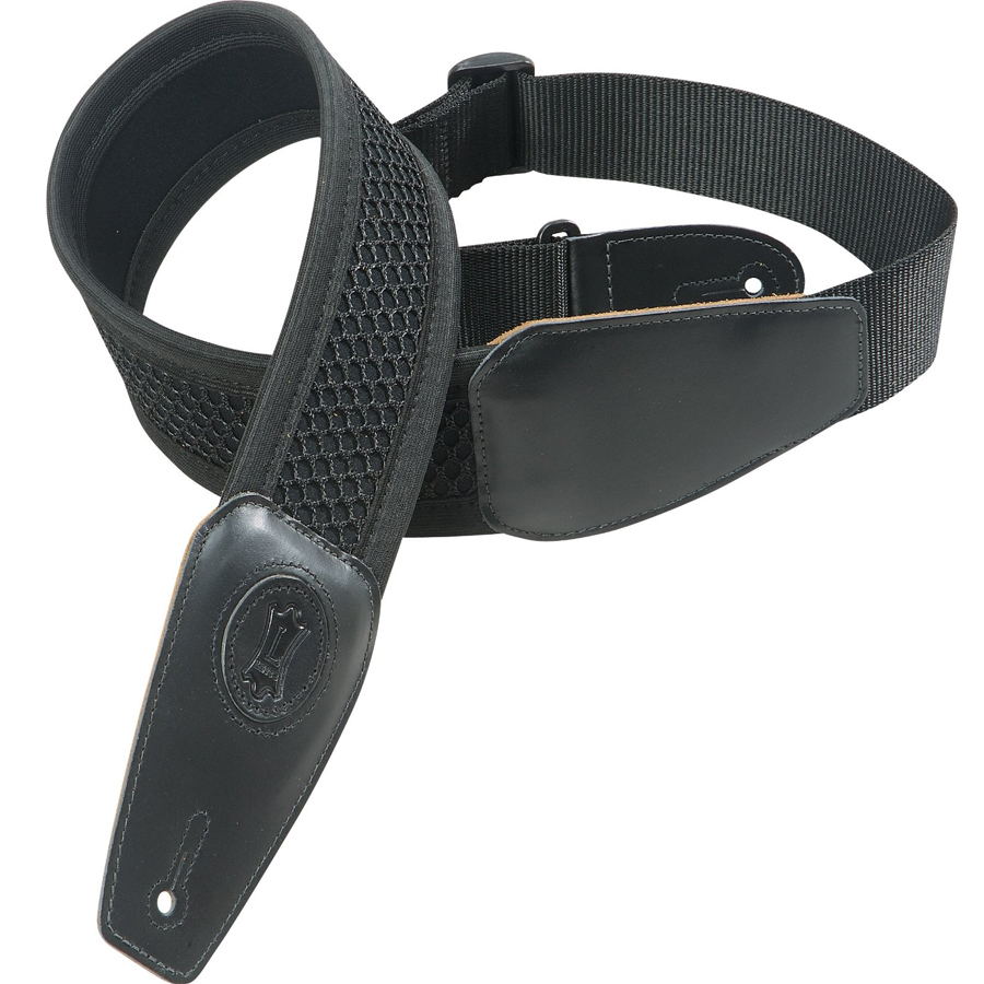 Levys PM4NP Black 3.5 inch Neoprene Padded Guitar Strap, New! eBay