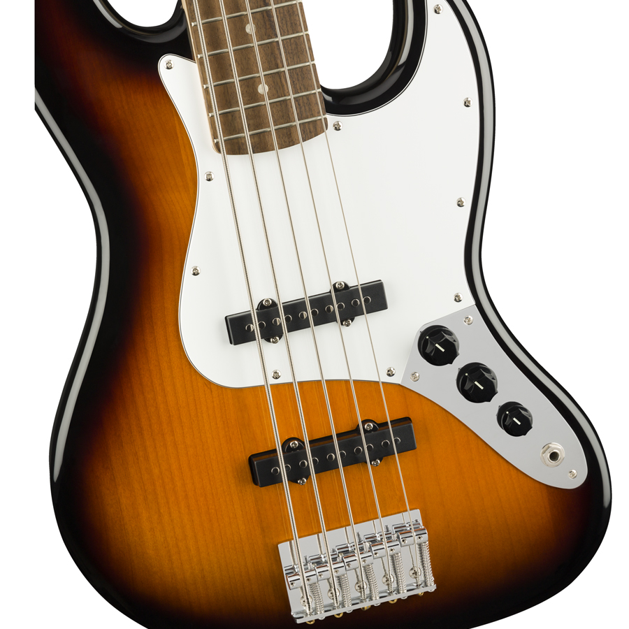 Squier Affinity Series Jazz Bass V String Bass Brown Sunburst New