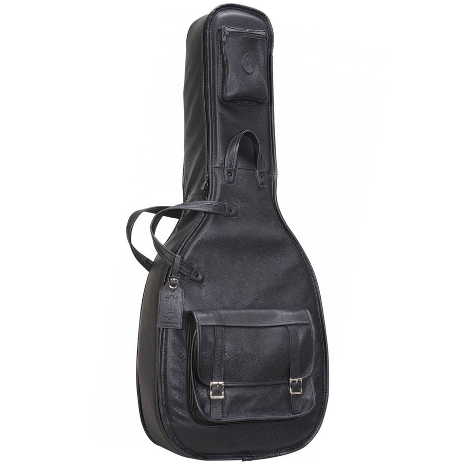 8th Street Music - Levys LM20 Leather Acoustic Guitar Bag