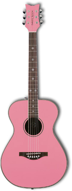 Pixie Acoustic Left Handed - Powder Pink