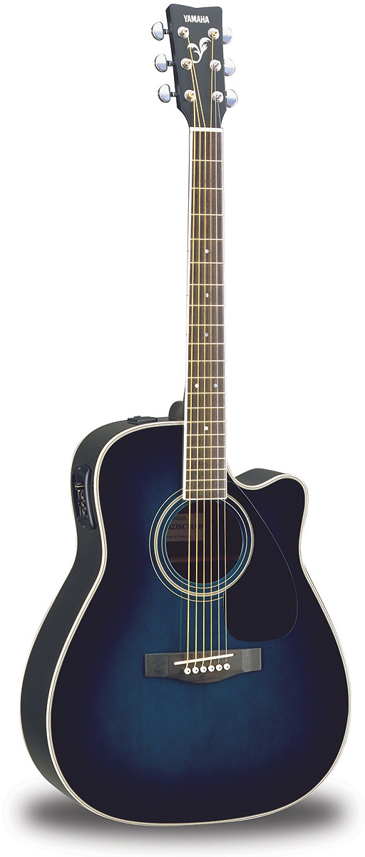 8th Street Music - Yamaha FGX423SC - Marine Aqua Blue