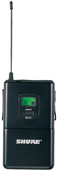 SLX1 Wireless Bodypack Transmitter