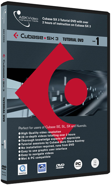 Cubase SX3 Level 1 - Tutorial DVD