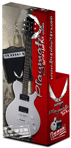 Playmate EVO Guitar Package - Silver Finish