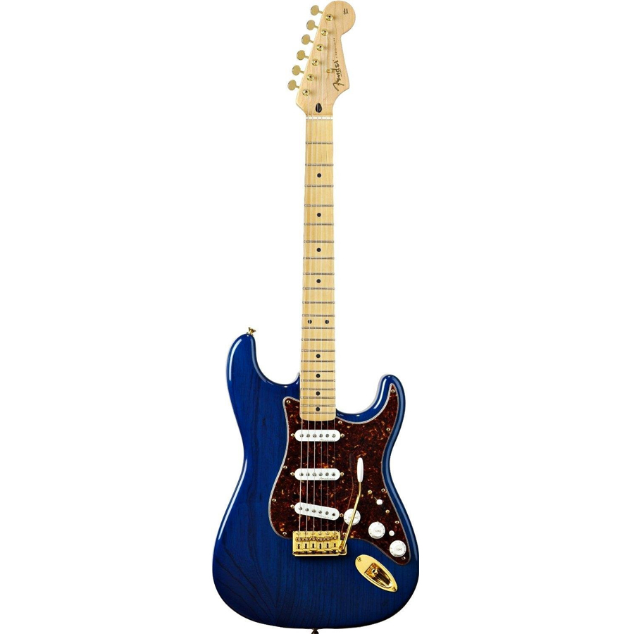 Deluxe Players Stratocaster - Saphire Blue Transparent Maple