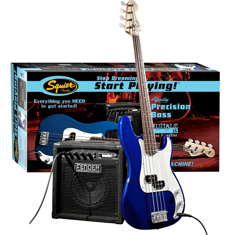 squier bass and amp combo