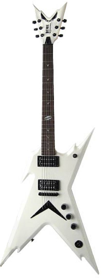 Razorback DB - Metallic White Finish w/ Case