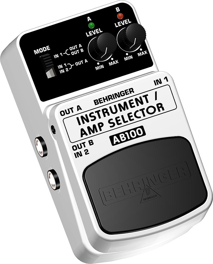 AB100 Instrument/Amp  A/B Footswitch 
