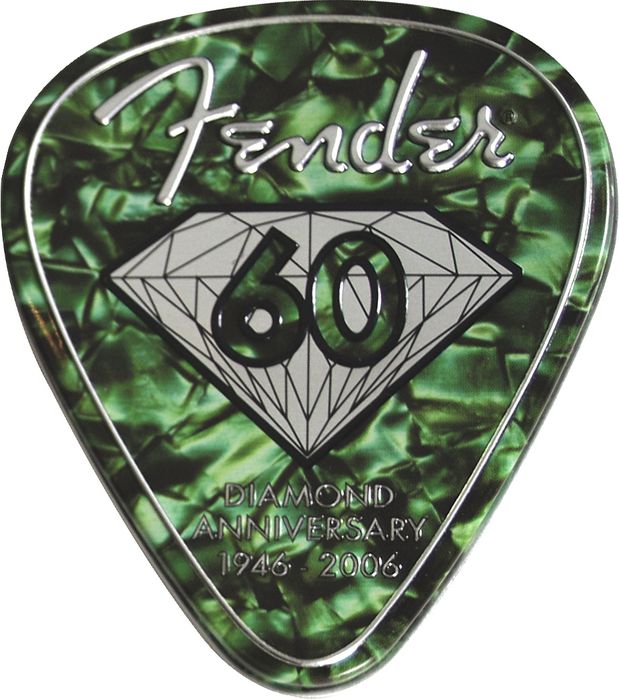 60th Anniversary Heavy Green Pick Tin