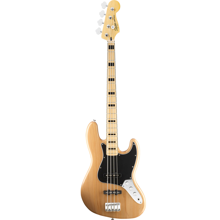 Vintage Modified 70s Jazz Bass - Natural - Maple