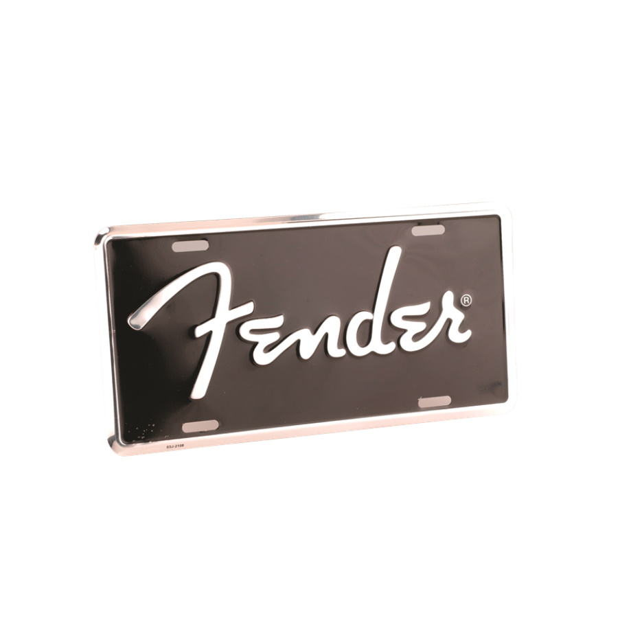 Fender Logo License Plate