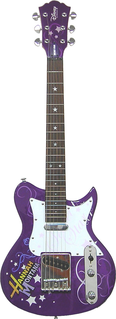 8th Street Music - Washburn Hannah Montana Guitar Purple