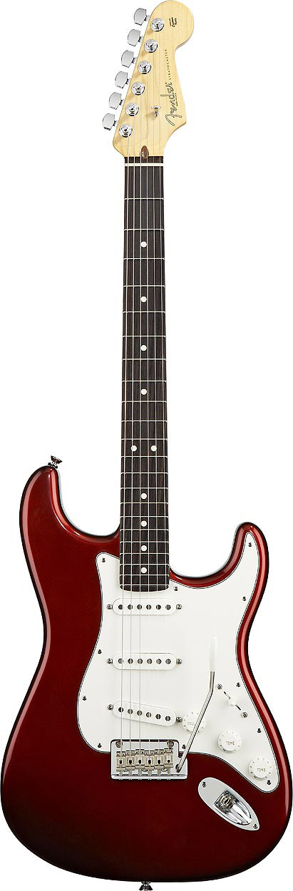 American Standard Stratocaster - Candy Cola with Case - Rosewood