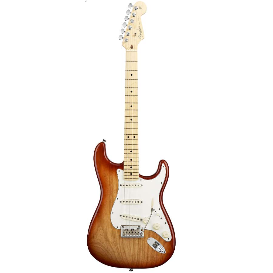 American Standard Stratocaster - Sienna Sunburst with Case - Maple