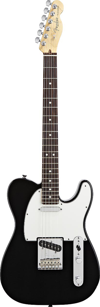 American Standard Telecaster - Black with Case - Rosewood