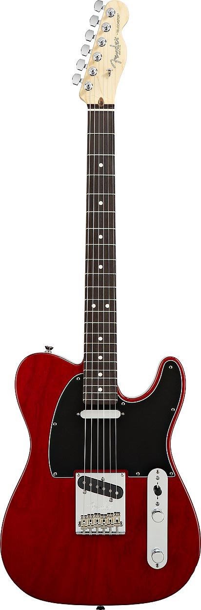 American Standard Telecaster® - Crimson Red Transparent with Case - Rosewood