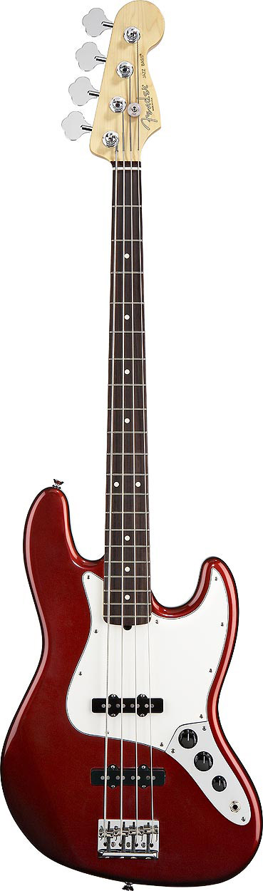 American Standard Jazz Bass - Candy Cola with Case - Rosewood