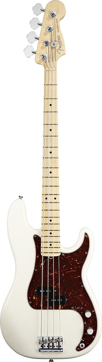 American Standard P Bass® - Olympic White with Case - Maple