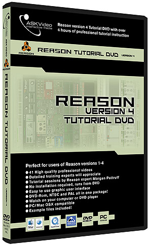 Reason 4.0 DVD Tutorial