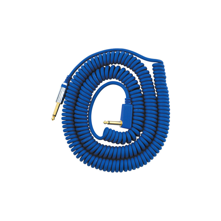Vintage Coil Cable - Blue