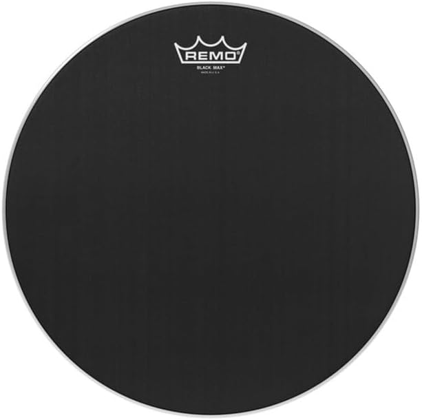 Black Max Marching Drumhead - 14 Inch