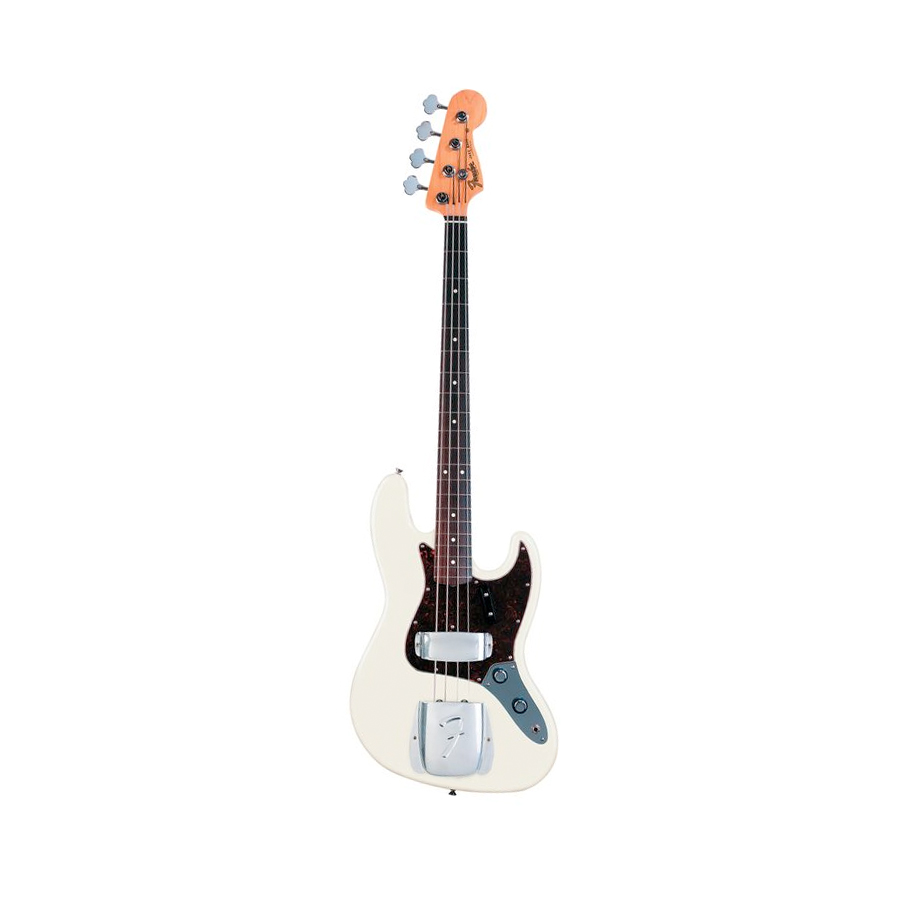 American Vintage 62 Jazz Bass® - Olympic White with Case