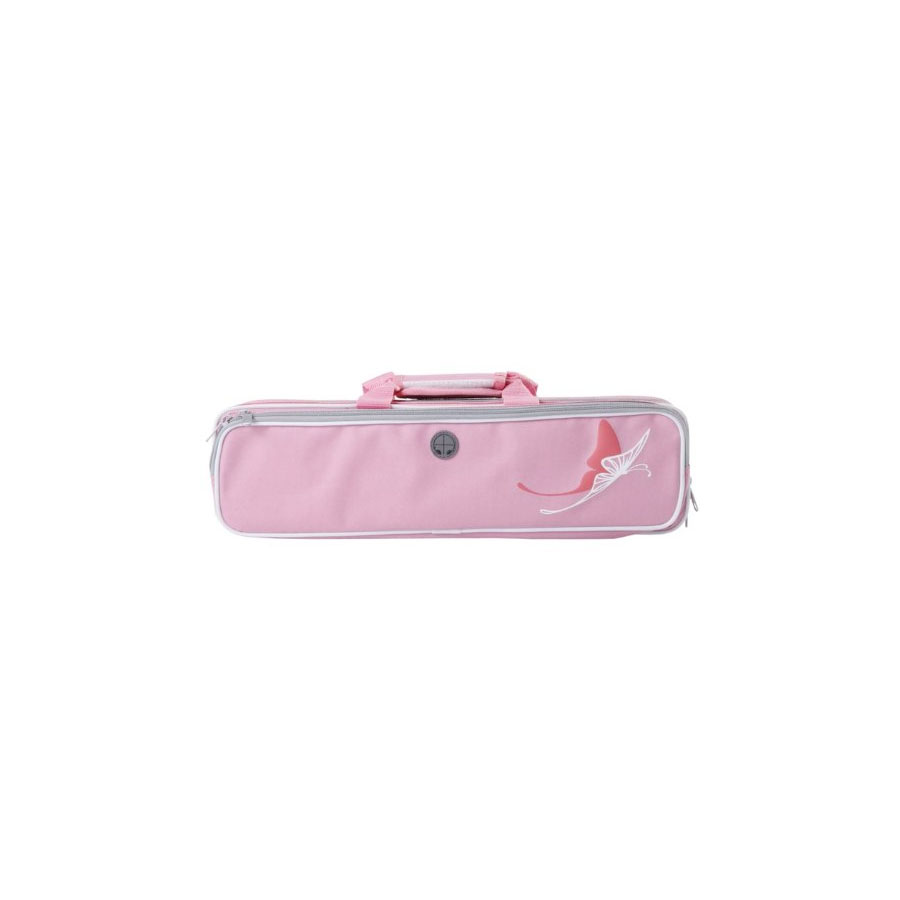 Grafix Polyfoam Flute Case - Pink Butterfly