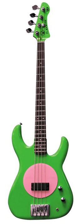 Model 32 - Green and Pink Punk Bass