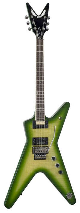 DFH Dime Slime ML Electric Guitar - Slime Green