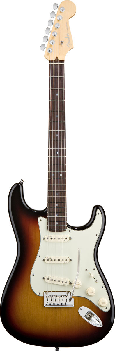 American Deluxe Stratocaster - 3 Tone Sunburst- Rosewood Neck