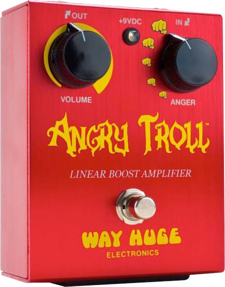 WHE101 Angry Troll Boost Pedal