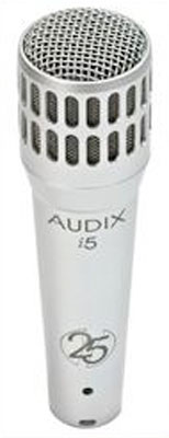 i5 Dynamic Instrument Cardioid Microphone - Silver