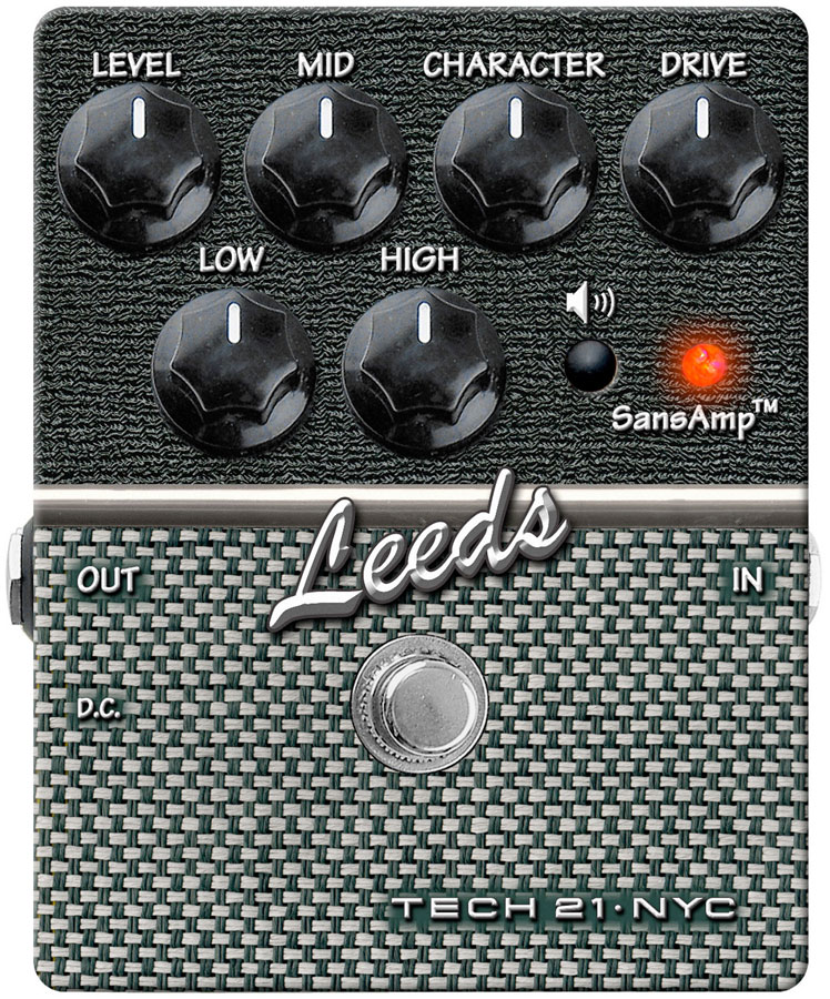 Leeds - Overdrive Guitar Effects Pedal 