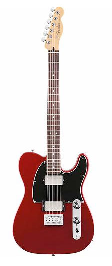 Blacktop Telecaster HH - Candy Apple Red - Rosewood